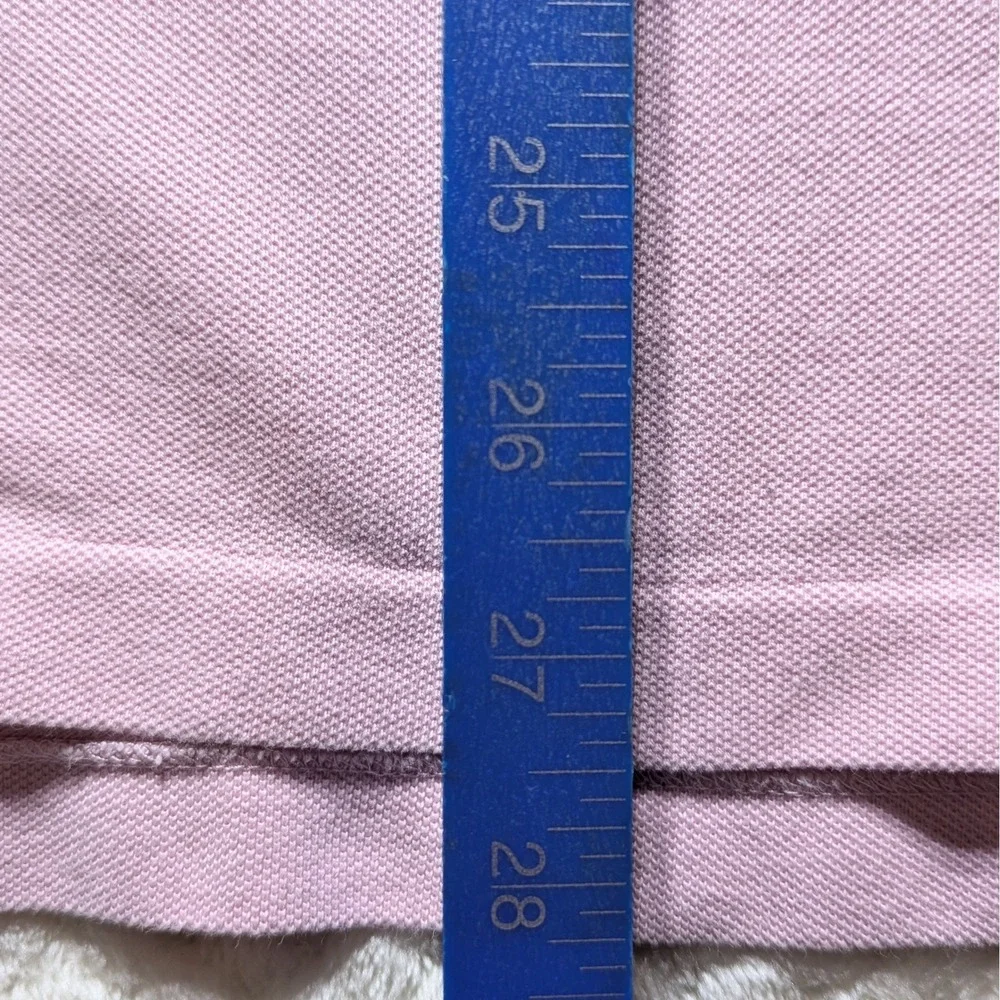 Polo Ralph Lauren Classic Fit Polo Shirt Mens Large Pink 100% Cotton